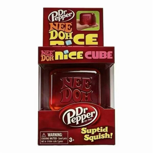 Novelty Ice Cube TPR Sensory Squeeze Toy
